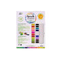 Voir la diapositive 3 : Oz International ART  and  GO Palette Aquarelle Accordéon - 18 couleurs FLORAL
