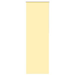 VIDAXL Store enrouleur occultant jaune largeur du tissu 60,7 cm