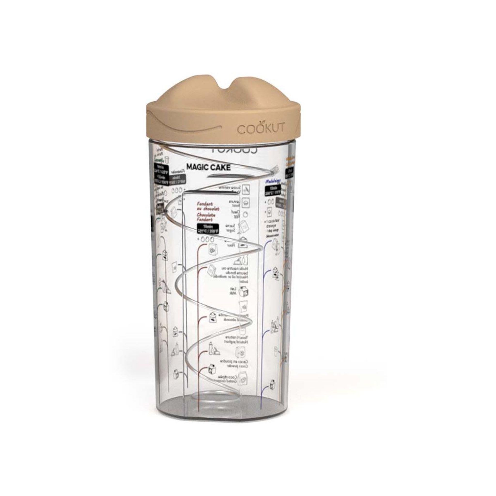 Voir la diapositive 2 : COOKUT Shaker Magic Cake