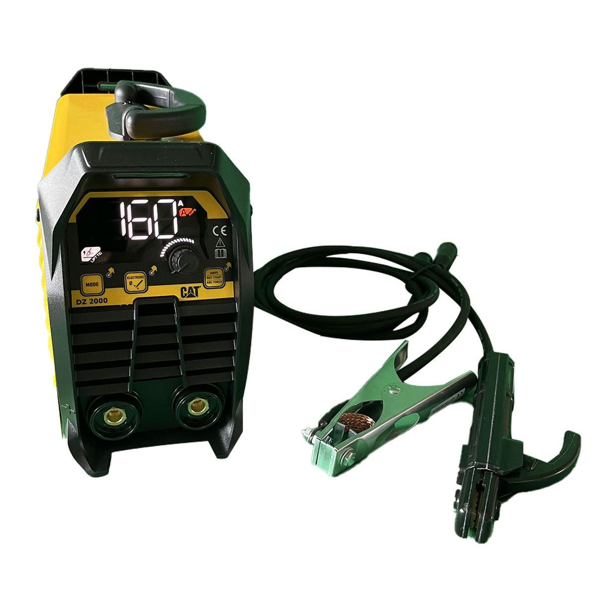 Voir la diapositive 3 : CAT Poste à souder inverter mma 160a ecran numérique electrodes ø1.6 - 4.0mm acier inox fonte réglage automatique intelligent cat