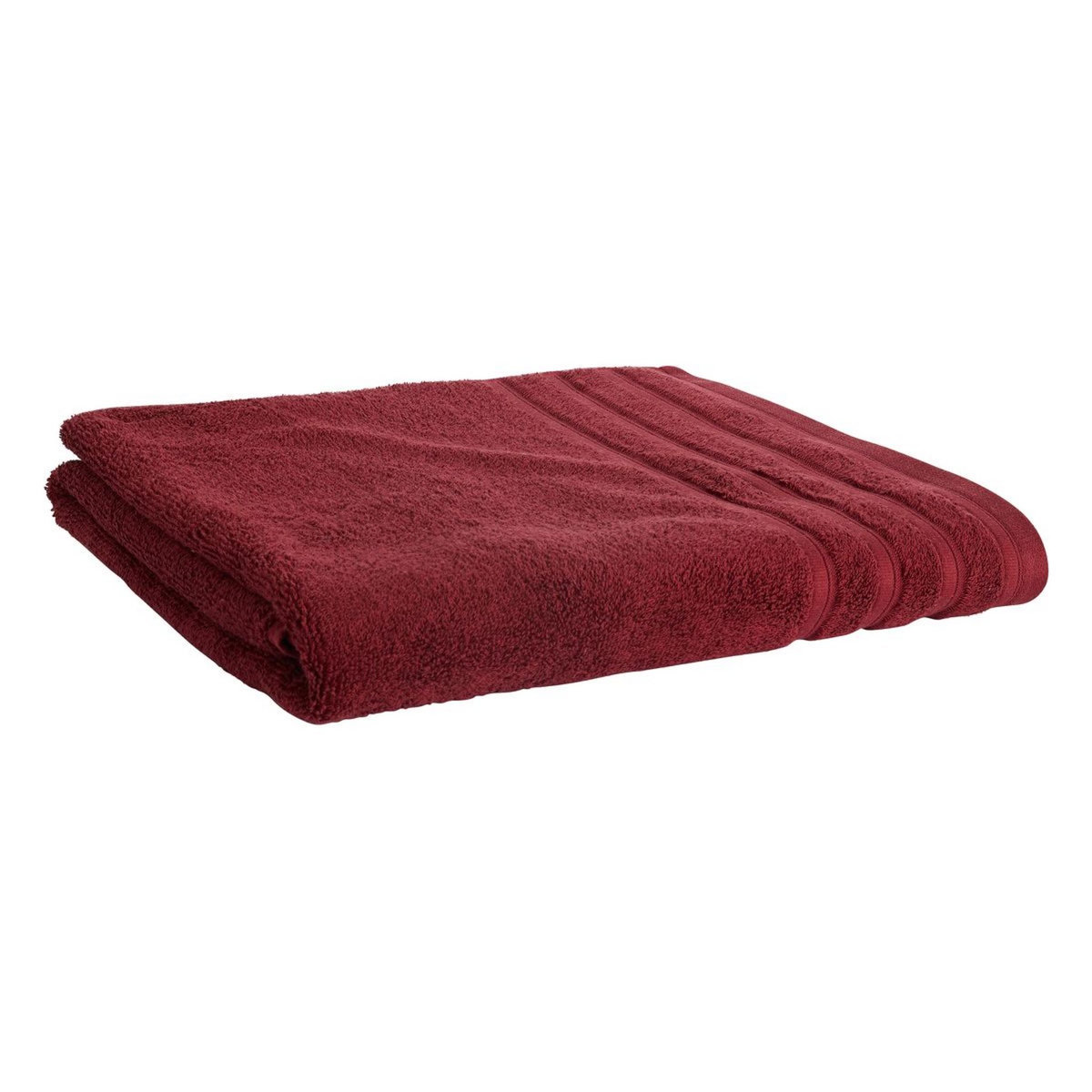 ACTUEL Maxi drap de bain uni en coton bouclé 500 gr/m2