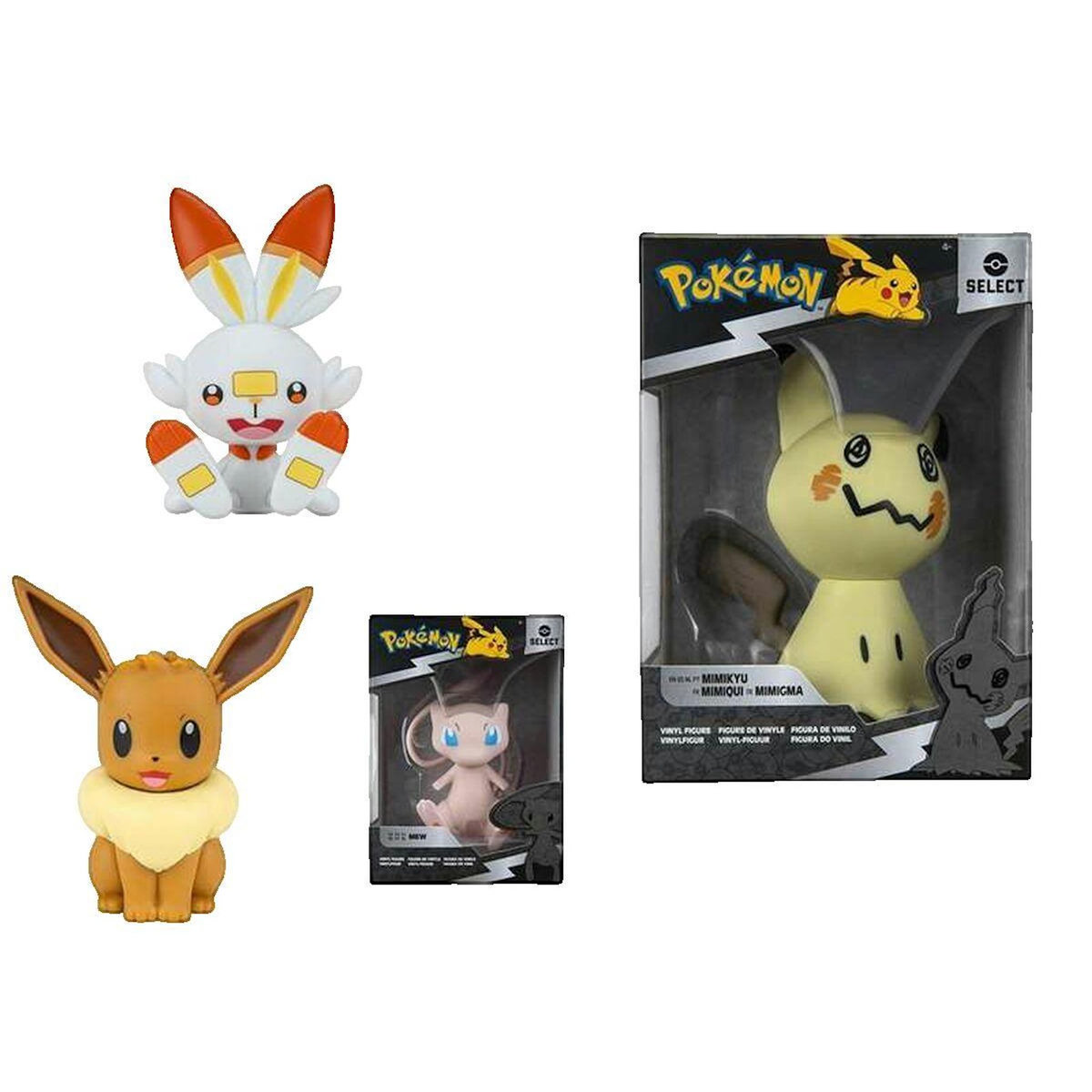 Pokemon Figurines Pokémon Pokémon multicolore 10 cm en vinyle