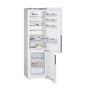 Voir la diapositive 3 : Siemens Réfrigérateur combiné 60cm 337l brassé blanc - kg39eawca