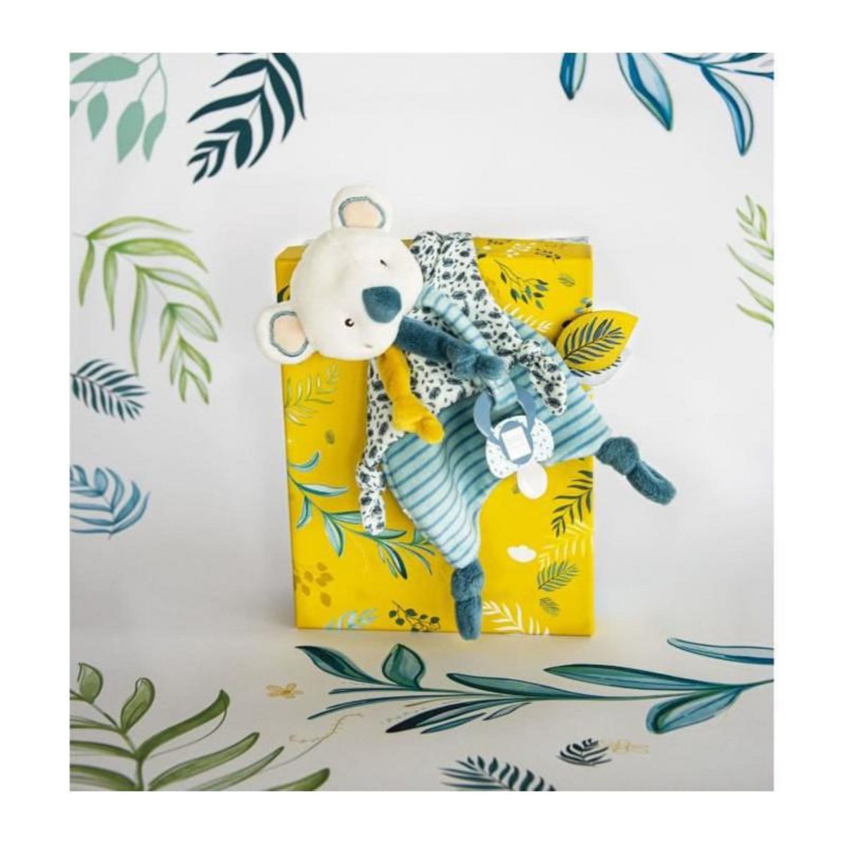 DOUDOU ET COMPAGNIE YOCA LE KOALA Doudou attache sucette