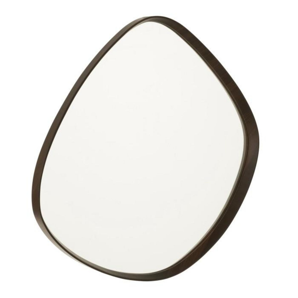 Paris Prix Miroir Mural Abstrait  Nigel  70cm Marron Foncé