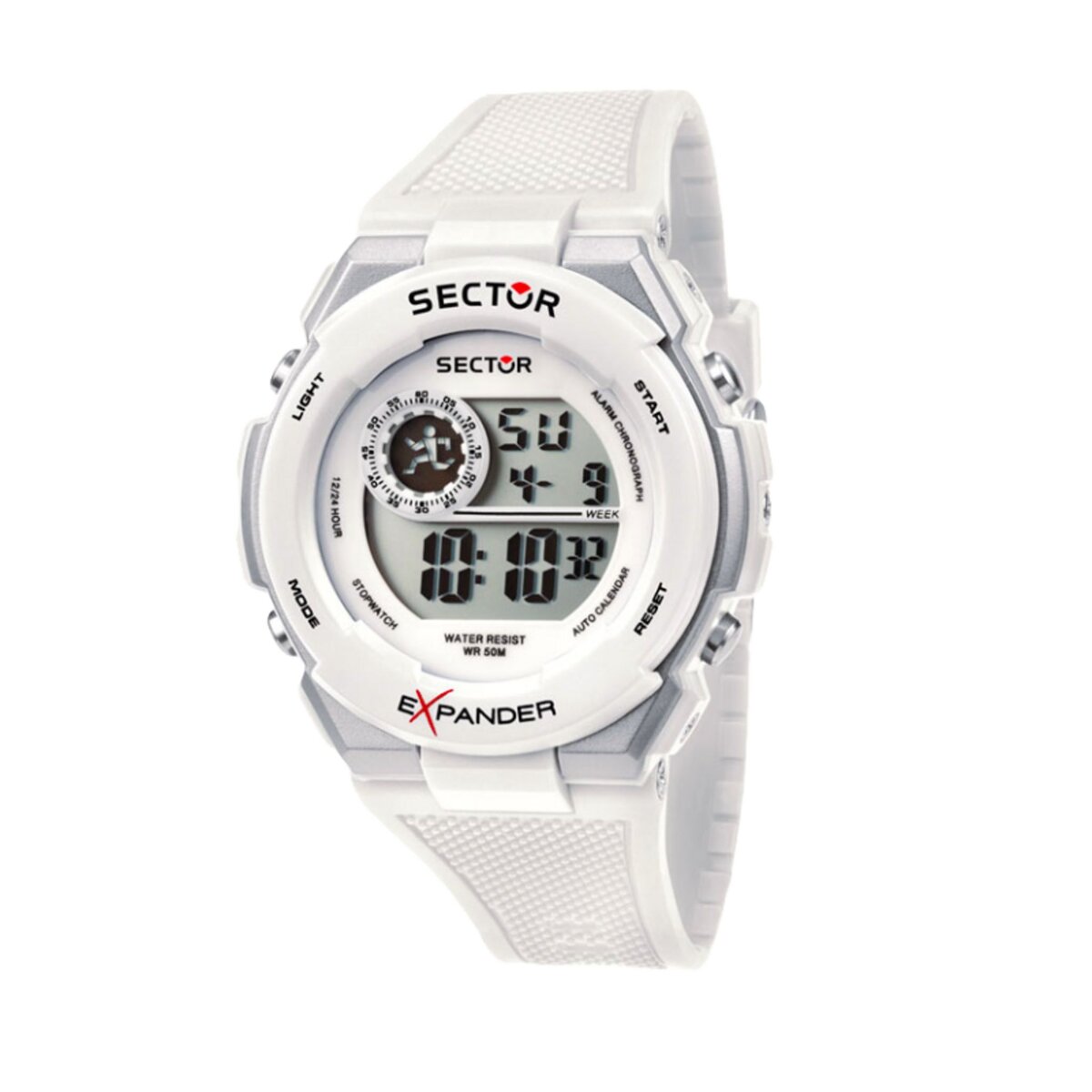 Sector Montre Enfant Sector Ex10 LCD Blanche pas cher Auchan