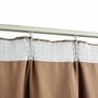 Voir la diapositive 4 : VIDAXL Rideaux occultants avec crochets 2 pcs Taupe 140x245 cm