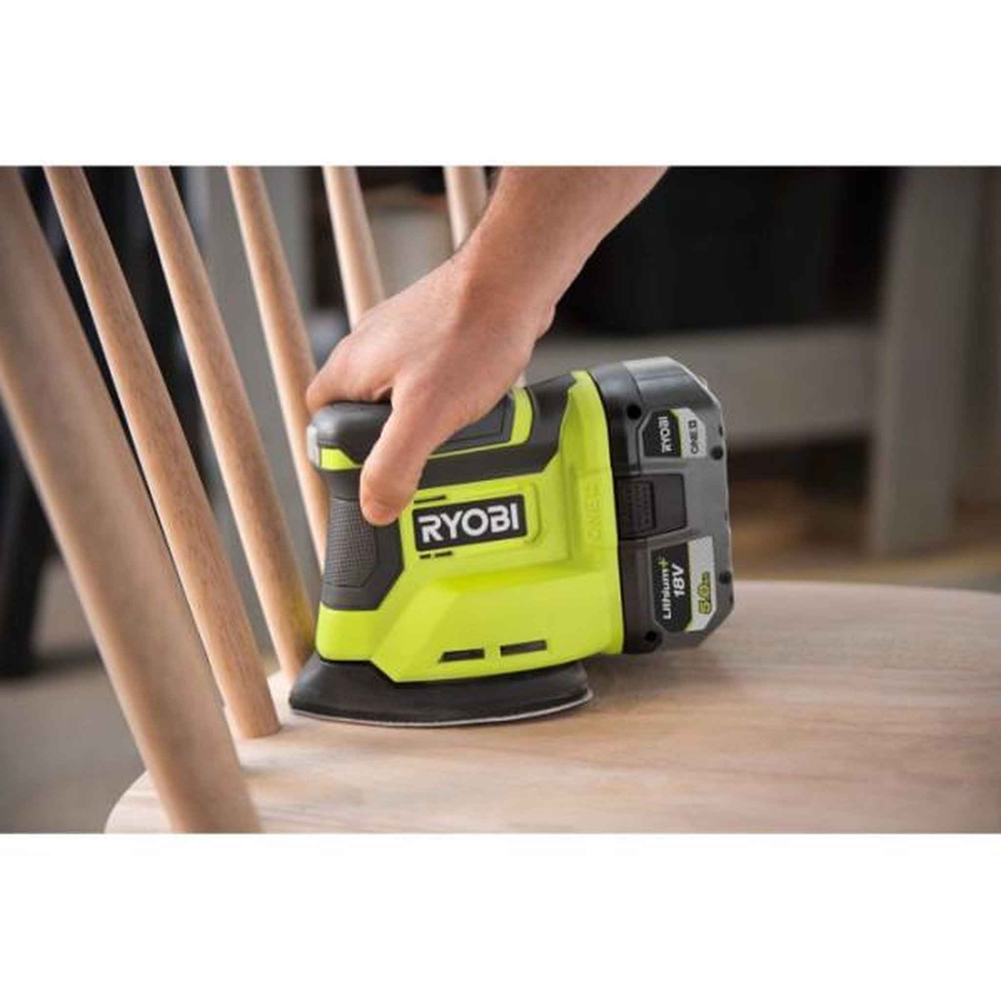 Voir la diapositive 3 : Ryobi Ryobi pack 3 outils one+ 18v perceuse-visseuse + scie sauteuse + ponceuse delta + batteries 4ah & 2ah + chargeur r18ck3g-242g
