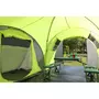 KINGCAMP Tente de camping familiale 8 places - Kingcamp - Modèle Torino - Dimensions : 600 x 570 x 203 cm