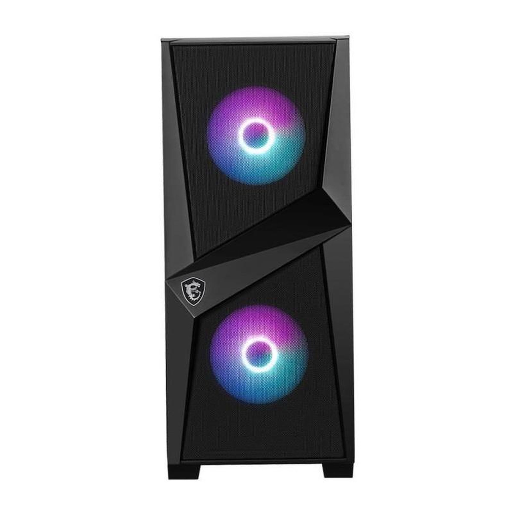 Voir la diapositive 2 : MSI MSI BOITIER PC MAG FORGE 100R - Noir - Verre trempe - Format ATX 306-7G03R21-809