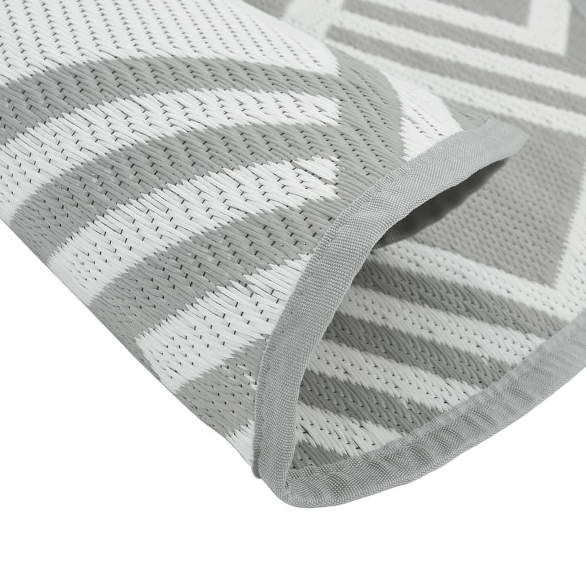 Voir la diapositive 3 : VIDAXL Tapis d'exterieur ARAKIL gris Ø120 cm PP