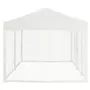 VIDAXL Tente de reception pliable avec parois Creme 3x6 m