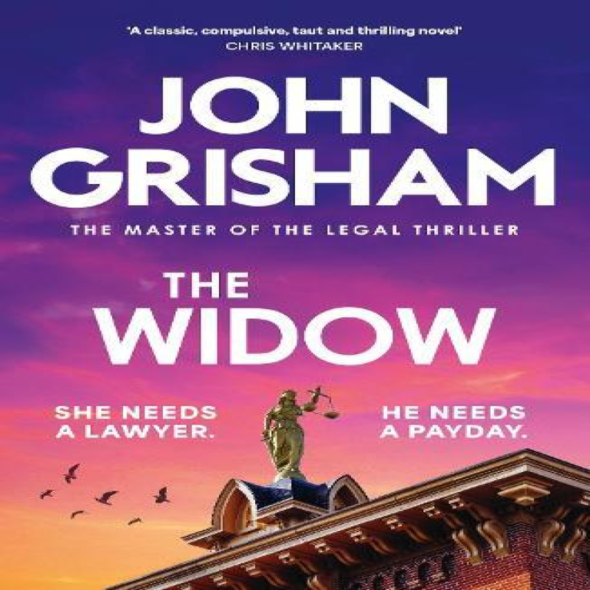 LIVRES The Widow : the unforgettable new courtroom drama from the master of the legal thriller!