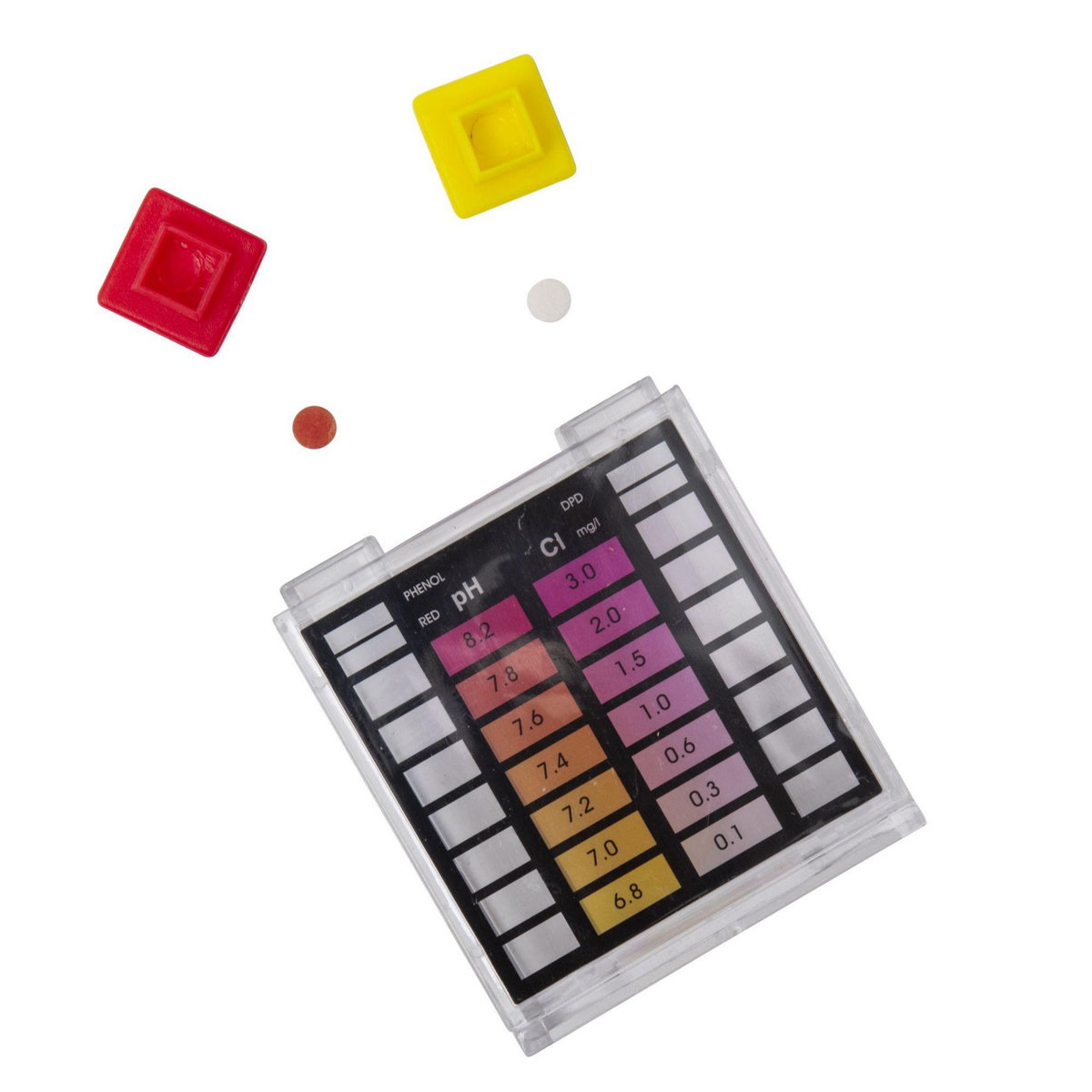 Mareva Trousse d'analyse pH & Chlore en pastilles Mareva