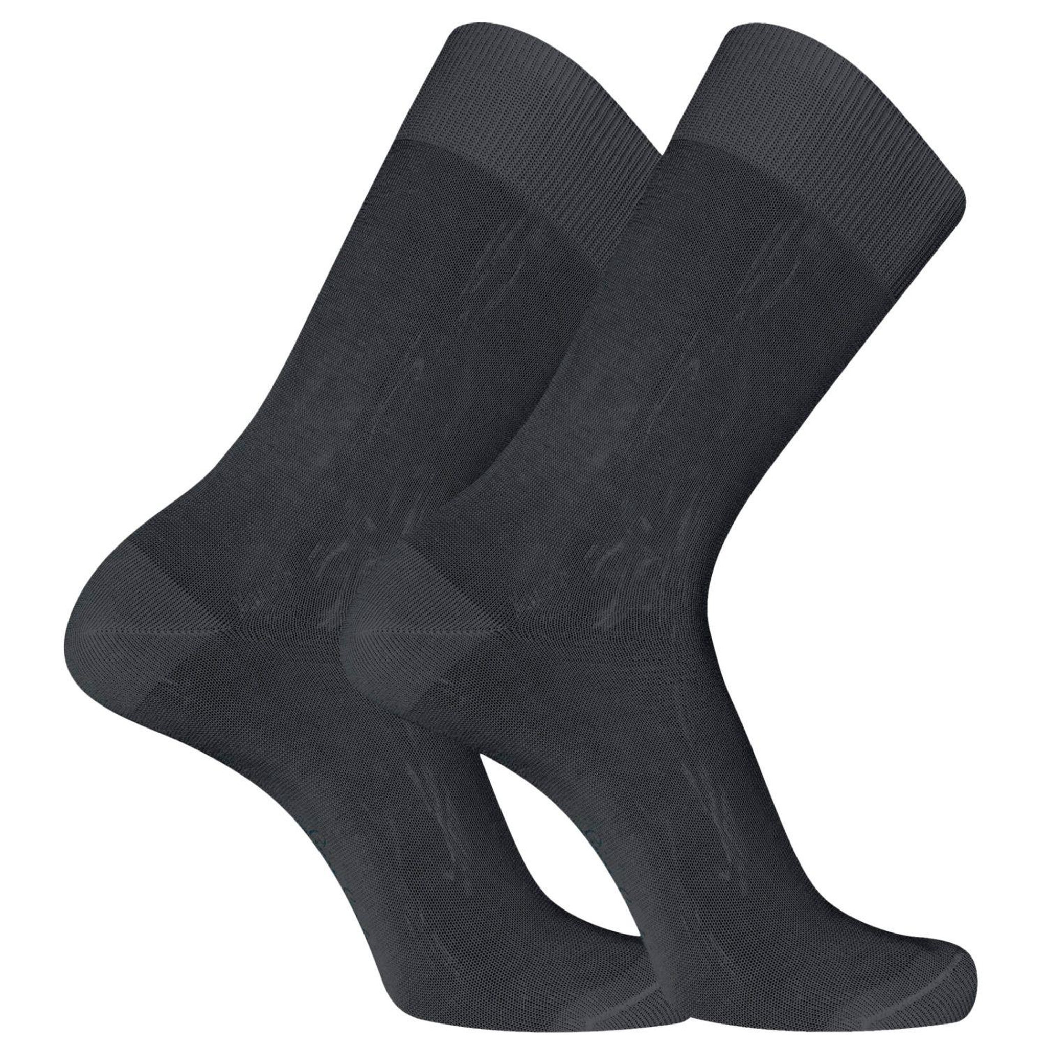 Voir la diapositive 3 : PIERRE CARDIN Lot de 6 Paires de chaussettes de ville en Fil d'Ecosse modèle 0110