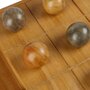 Voir la diapositive 4 : ATMOSPHERA Jeu de Morpion Déco en Bois  Jehan  40cm Naturel