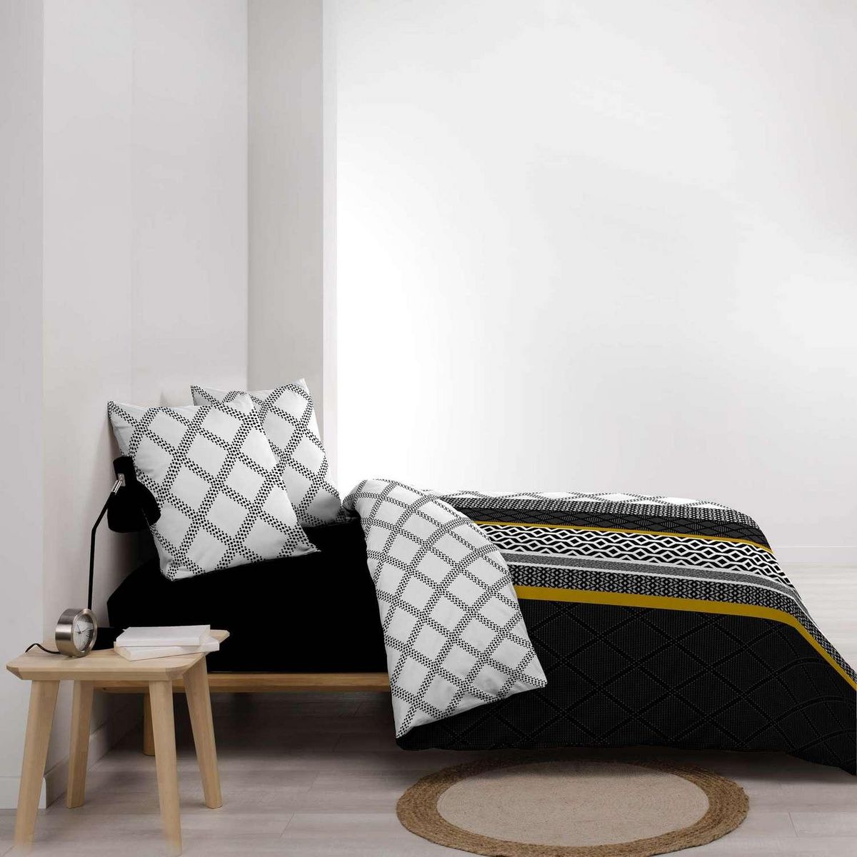 Douceur d'Intérieur Parure de lit LANTANA - 100% coton