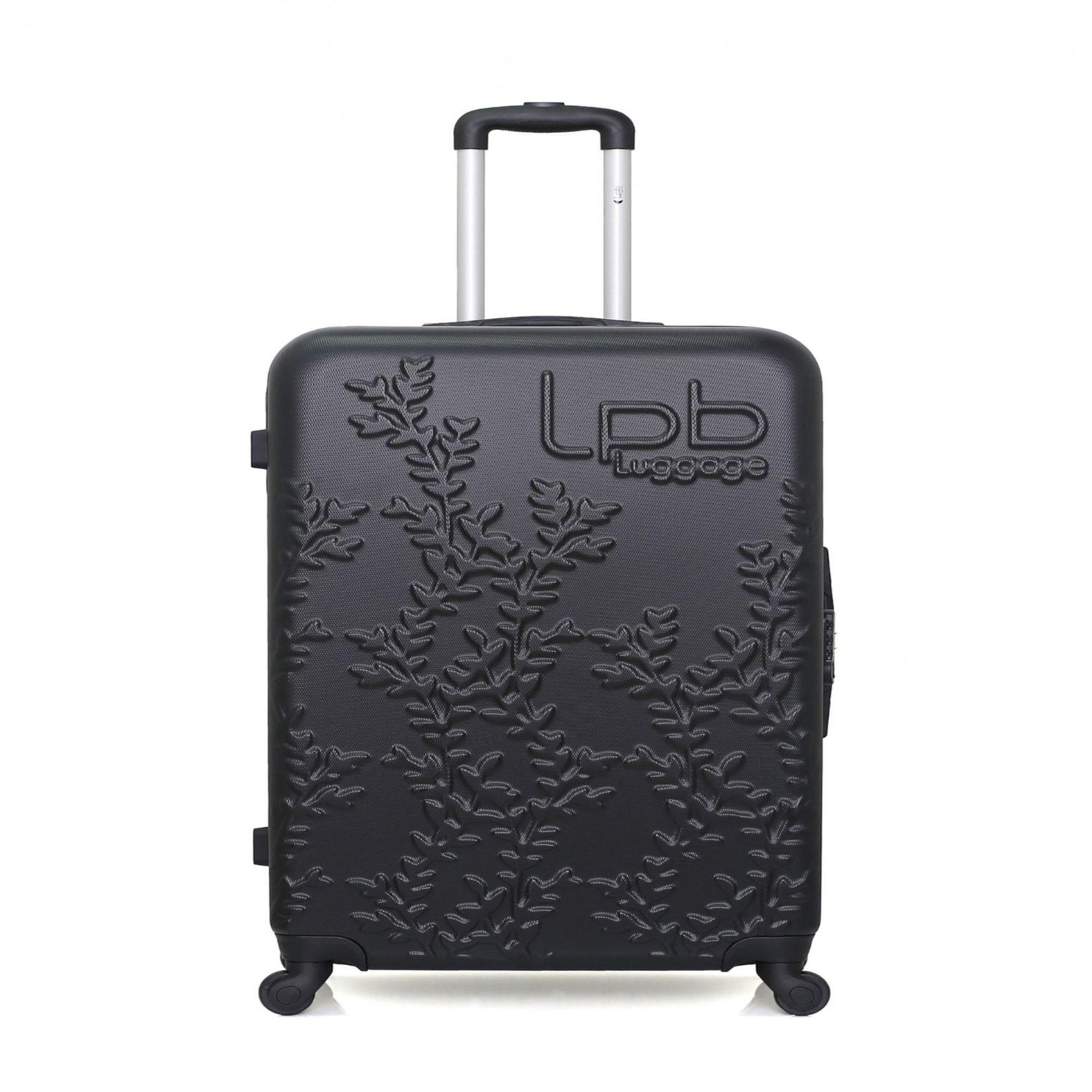 LES P'TITES BOMBES LPB Lpb luggage - valise grand format nais 75 cm 4 roues. Coloris disponibles : Gris, Noir, Rouge