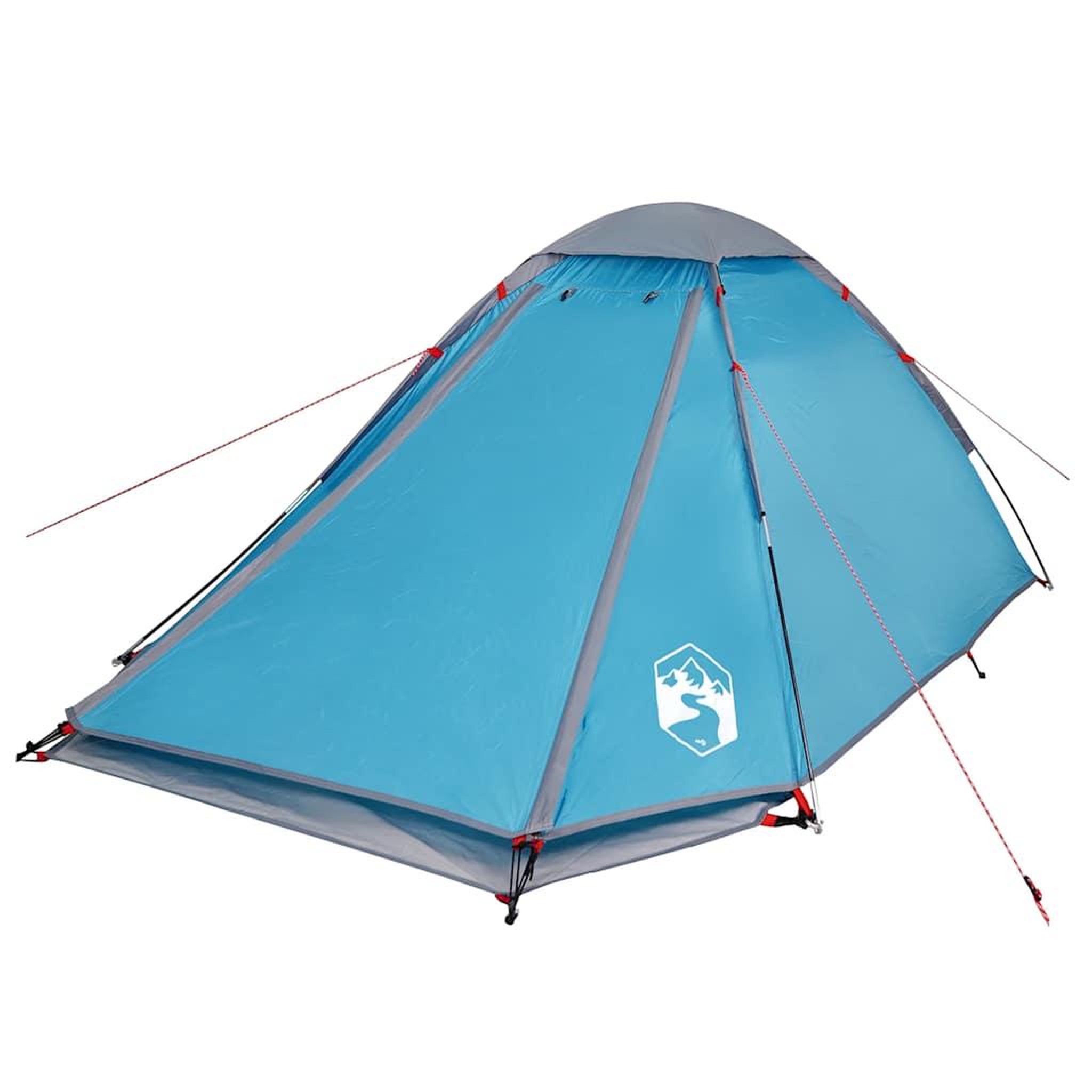 Voir la diapositive 5 : VIDAXL Tente de camping a dome 2 personnes bleu impermeable