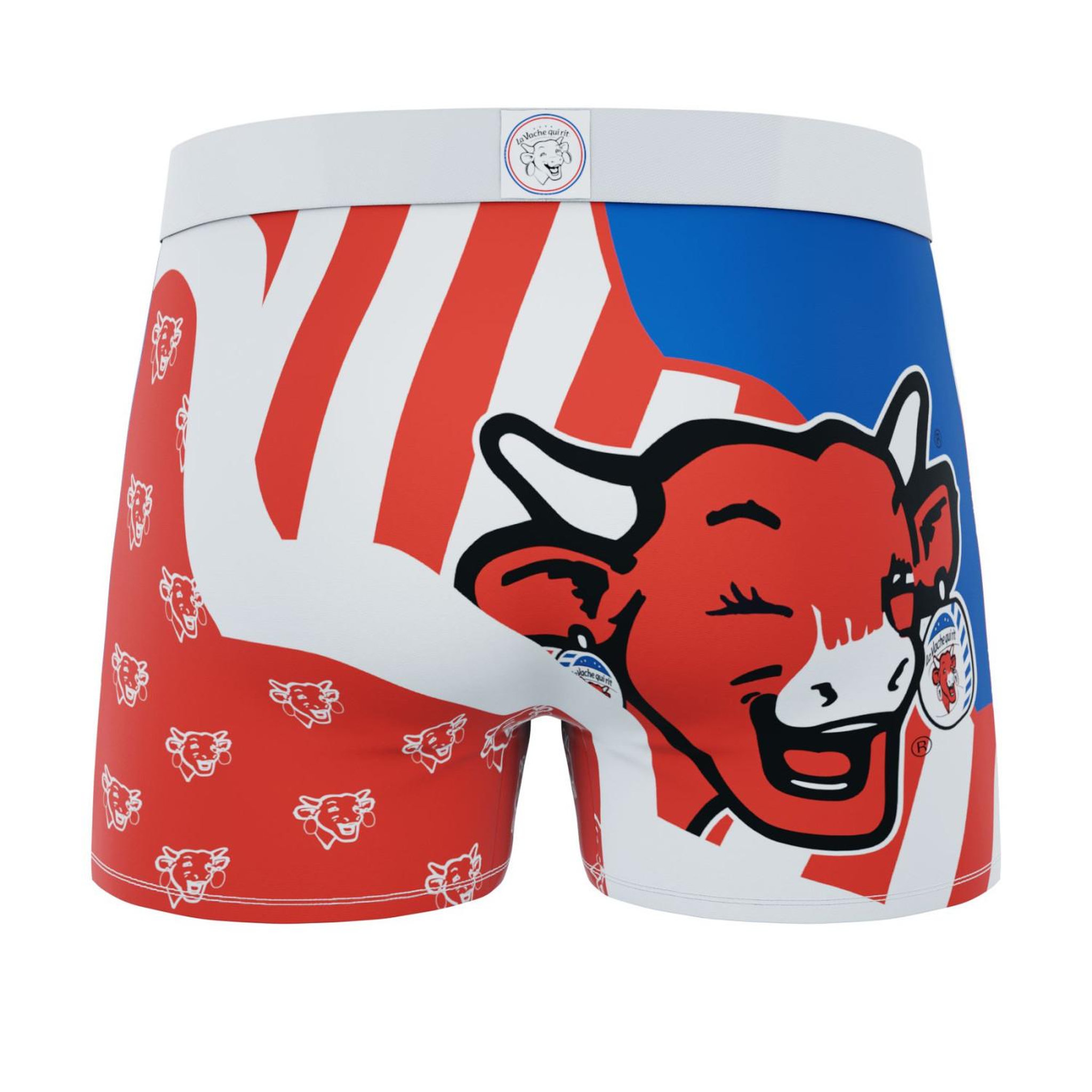Voir la diapositive 6 : FREEGUN Lot de 3 boxers homme La Vache Qui Rit