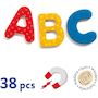 Voir la diapositive 3 : Djeco Magnetiques 38 lettres fantaisies