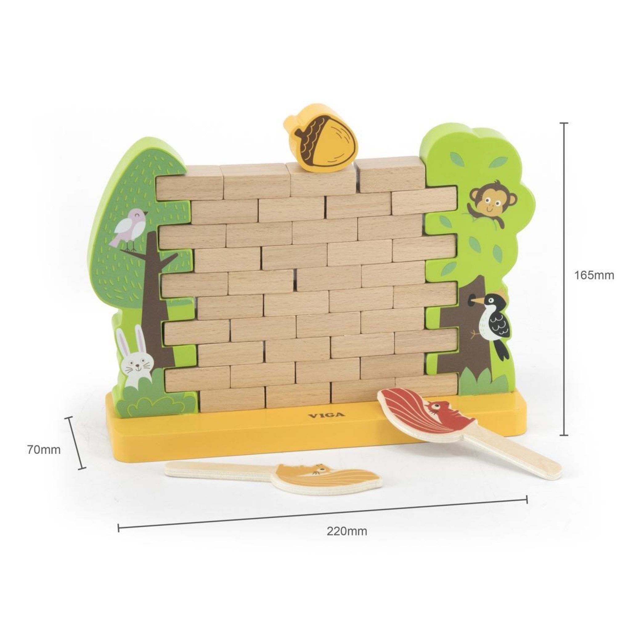 Voir la diapositive 3 : VIGA Jeu mural  44566 - démontage de mur