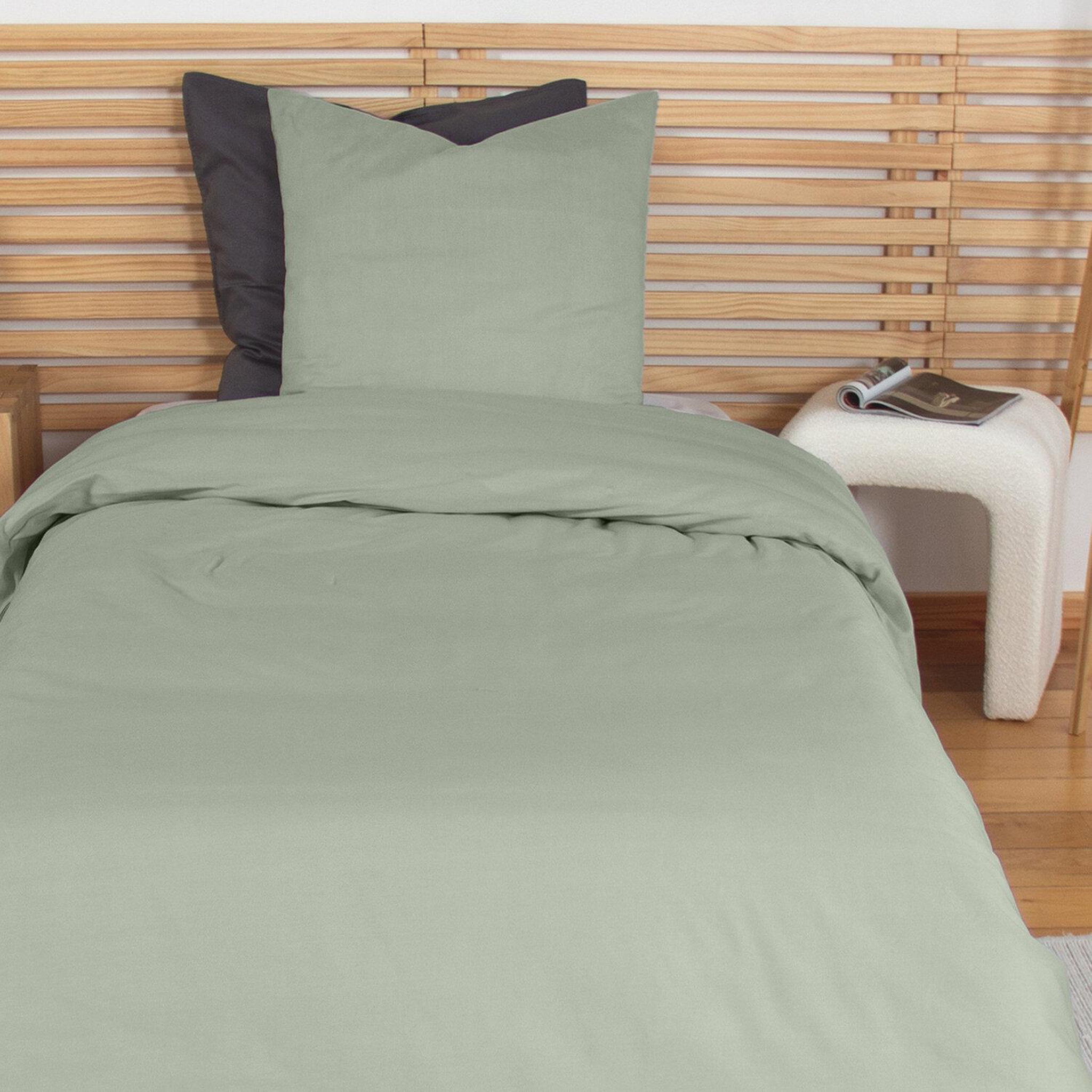 Voir la diapositive 2 : Home collection Parure de couette 100% percale de coton 65fils, mura