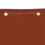 VIDAXL Ecran de balcon Terre cuite 100x240 cm Tissu Oxford