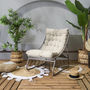 Voir la diapositive 2 : The Home Deco Factory Fauteuil de détente DOLCE VITA