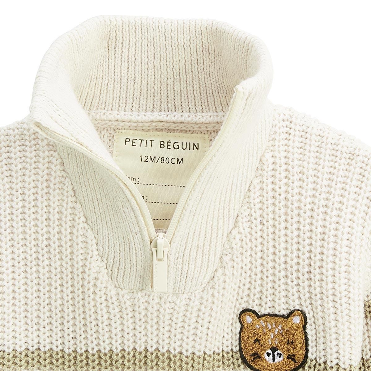 Petit Béguin Pull enfant en tricot Cracotte