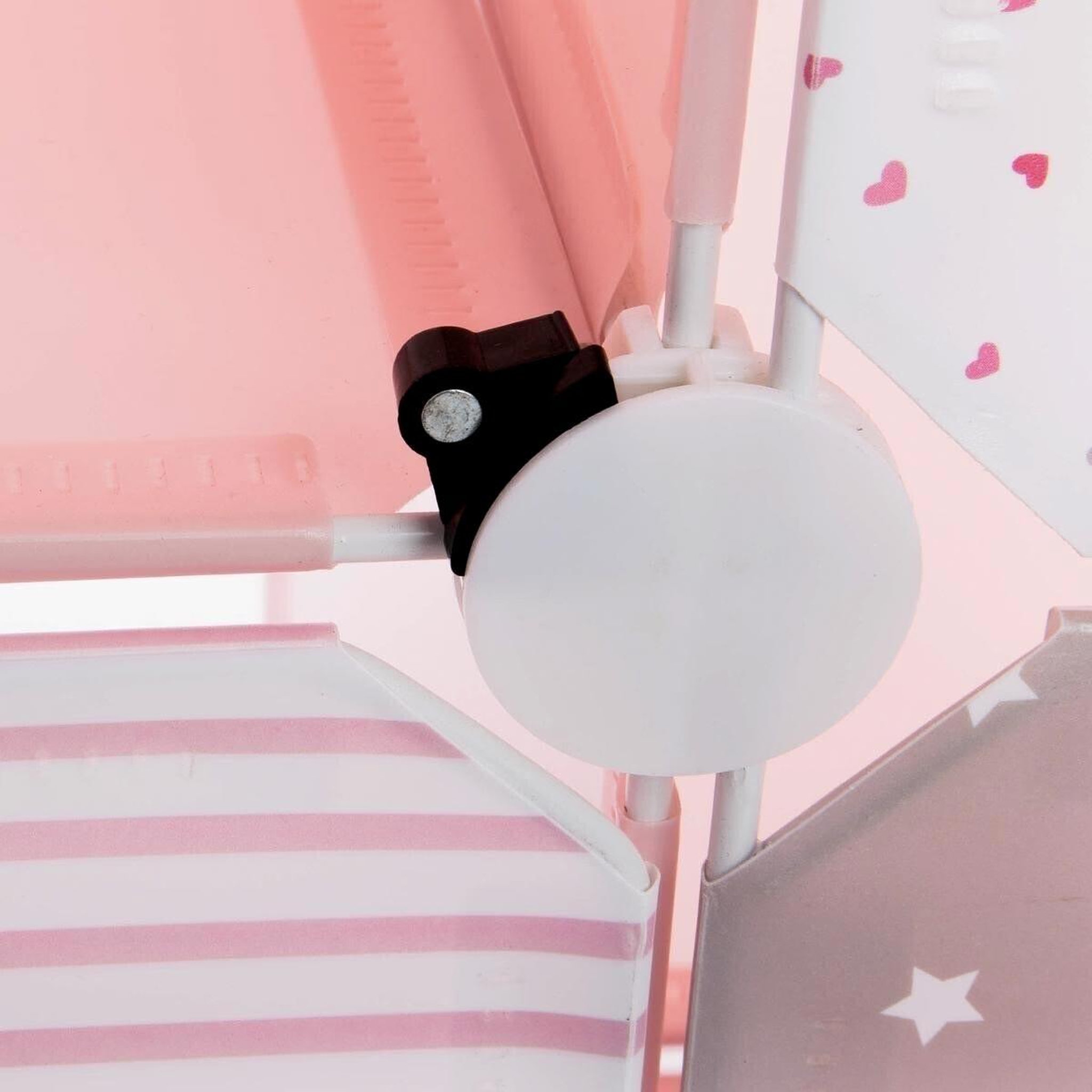 Voir la diapositive 3 : Atmosphera Kids Casier de rangement  château  111cm rose
