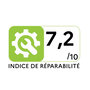 Voir la diapositive 2 : Whirlpool Lave-linge frontal 10kg 1400 tours/min blanc - FFBD10469BSVFR