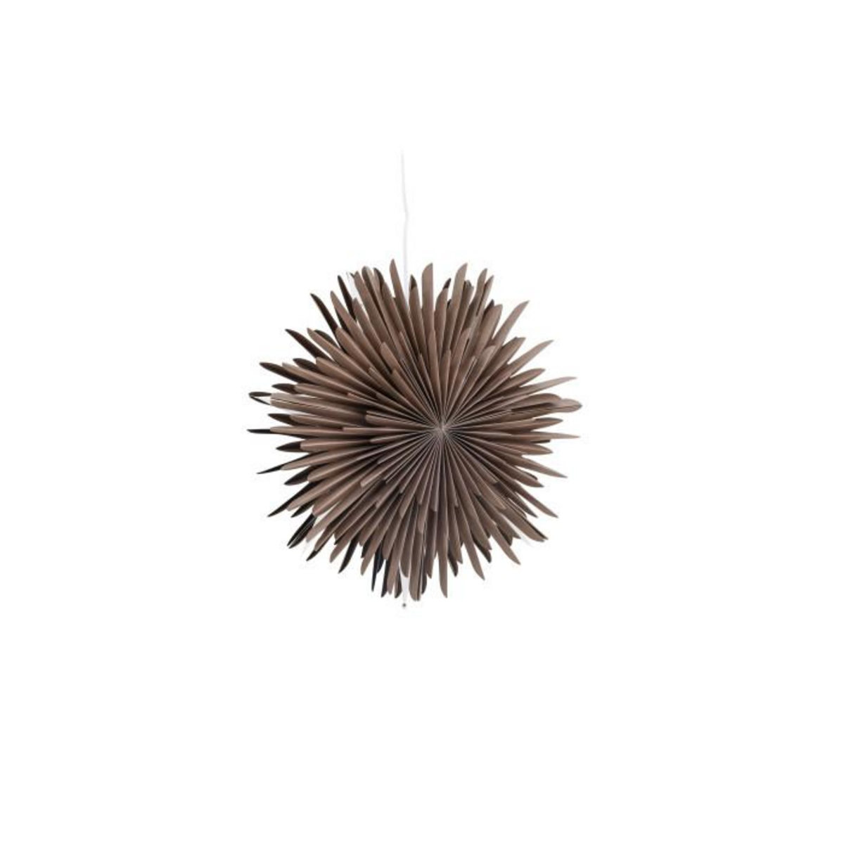 Paris Prix Lampe Suspension Design  Selen  46cm Marron