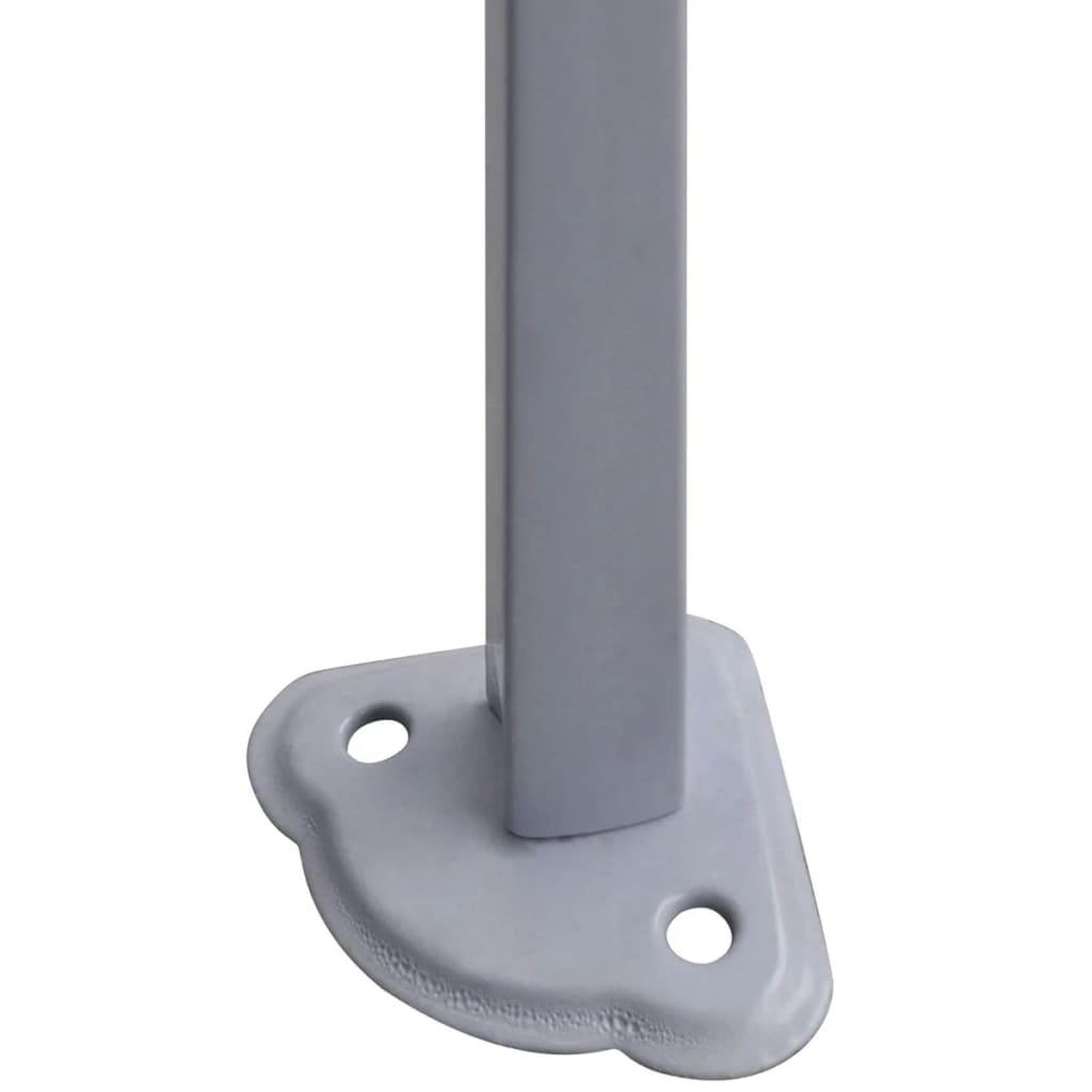 Voir la diapositive 5 : VIDAXL Tente reception pliable professionnelle 2x2 m Acier Blanc