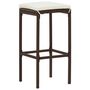 Voir la diapositive 4 : VIDAXL Ensemble de bar de jardin 3 pcs marron bois massif acacia rotin