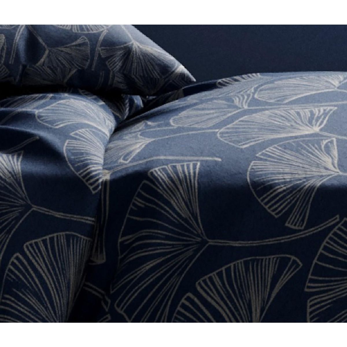 ATELIER DU COTON Parure housse de couette 100% coton 57fils edo