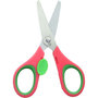 Voir la diapositive 2 : AUCHAN Paire de ciseaux bouts ronds 12 cm sécurité droitier coloris aléatoire