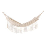 Paris Prix Hamac en Tissu  Banate  200cm Naturel