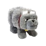 MATTEL Peluche Mattel Dennis le loup multicolore interactive