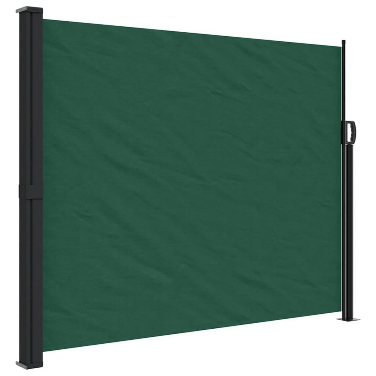 VIDAXL Auvent lateral retractable vert fonce 170x300 cm