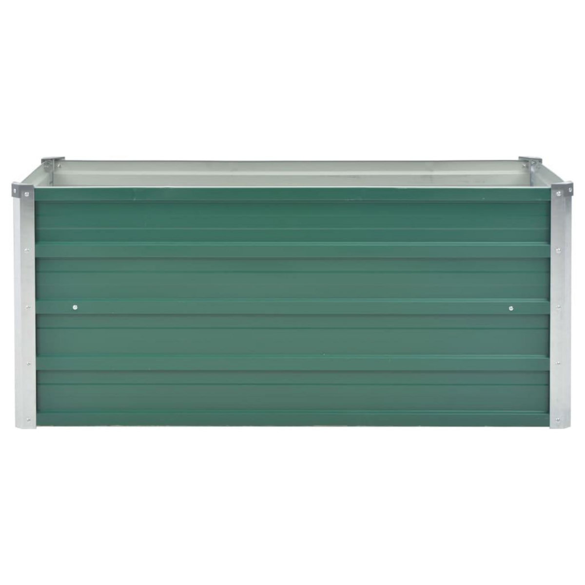 VIDAXL Lit sureleve de jardin Acier galvanise 100x40x45 cm Vert