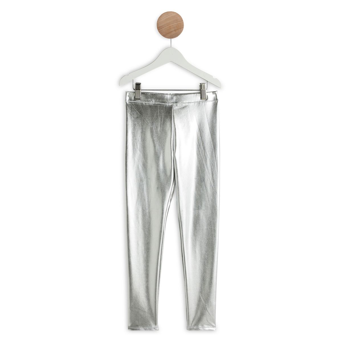 IN EXTENSO Legging argenté fille