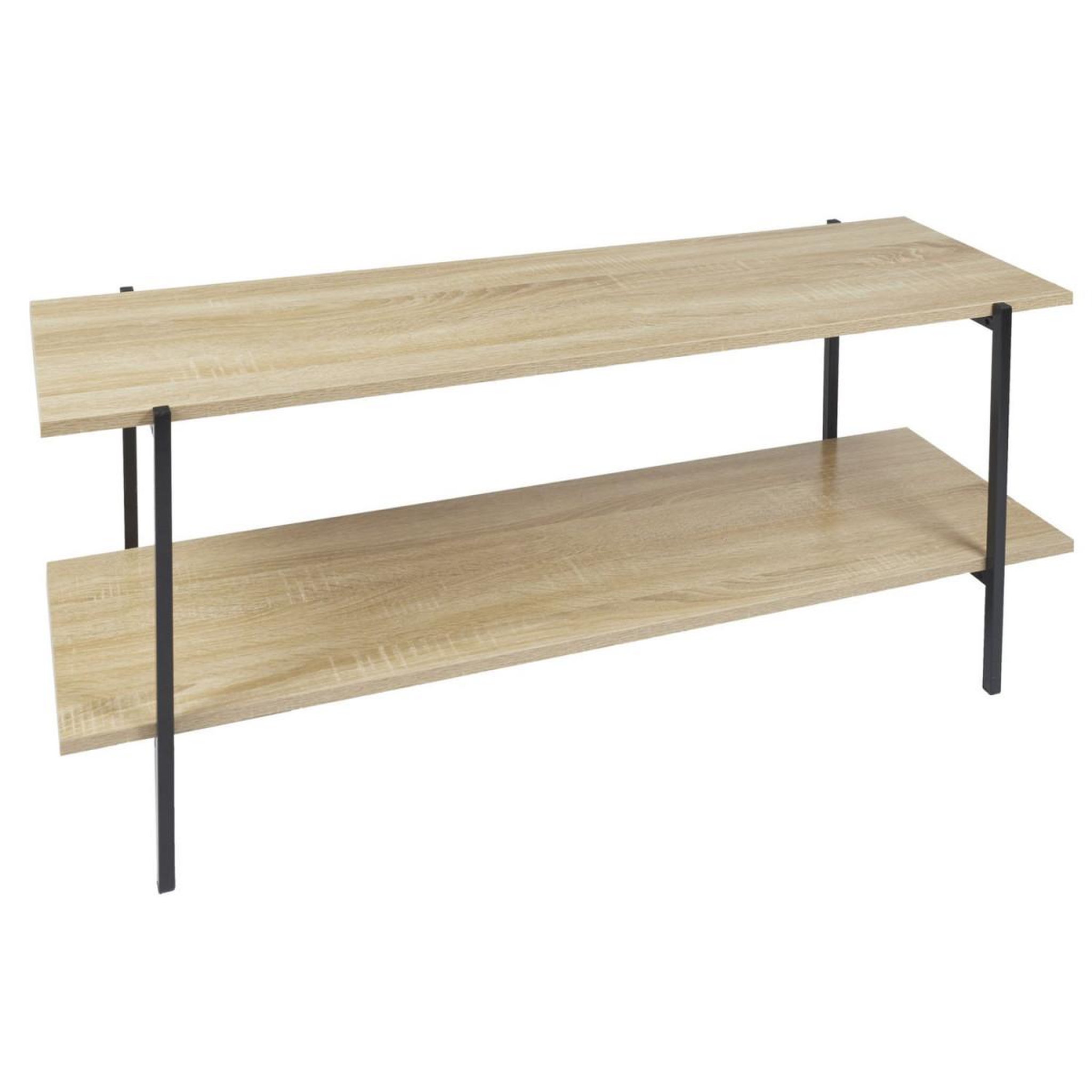 The Home Deco Factory Meuble tv design  loka  115cm naturel