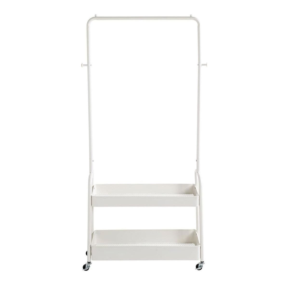 Paris Prix Portant à Vêtements Design  Alba  155cm Blanc