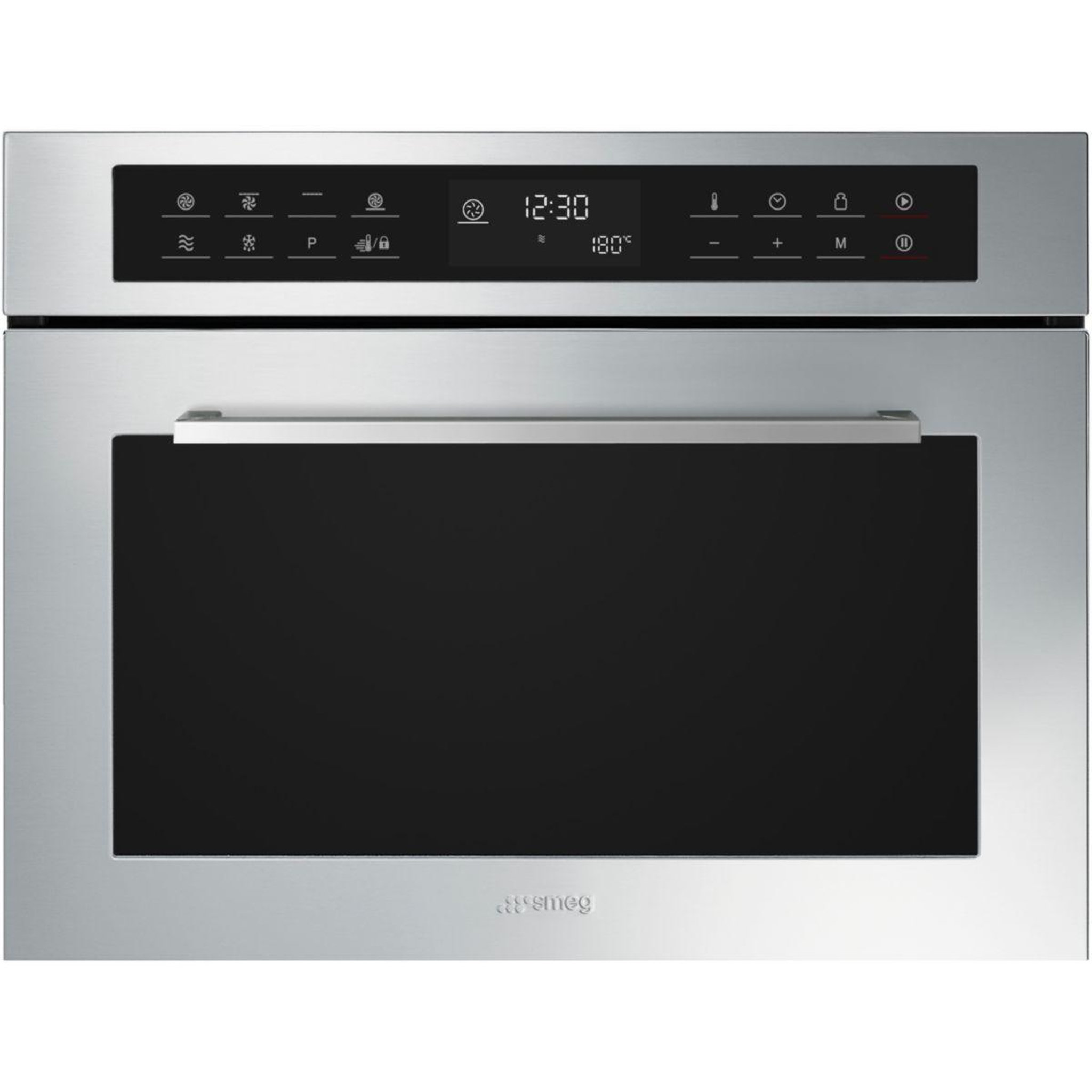 SMEG Micro ondes combiné encastrable sf4400mcx1