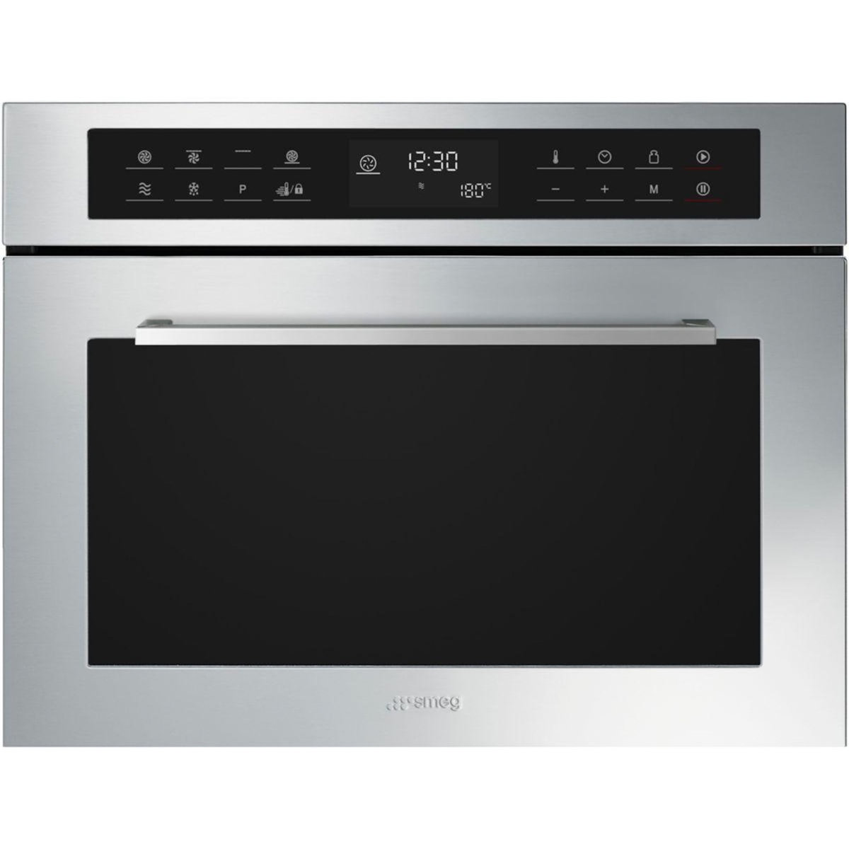 SMEG Micro ondes combiné encastrable SF4400MCX1
