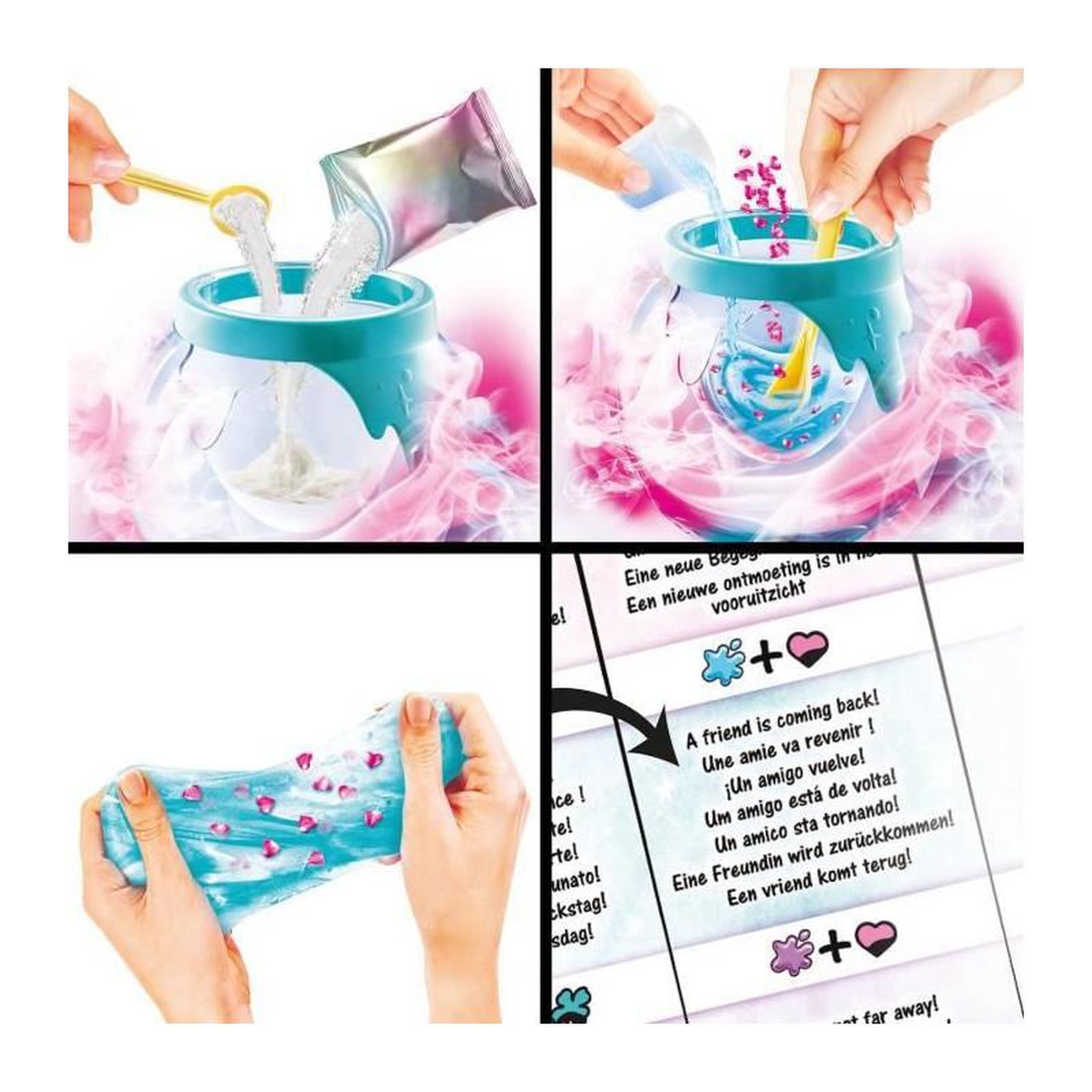 Voir la diapositive 5 : Canal Toys Canal Toys - Fabrique a potions magiques - Slime color change - Avec éclairage et fumée - Magical Slime - des 6 ans - SSC196