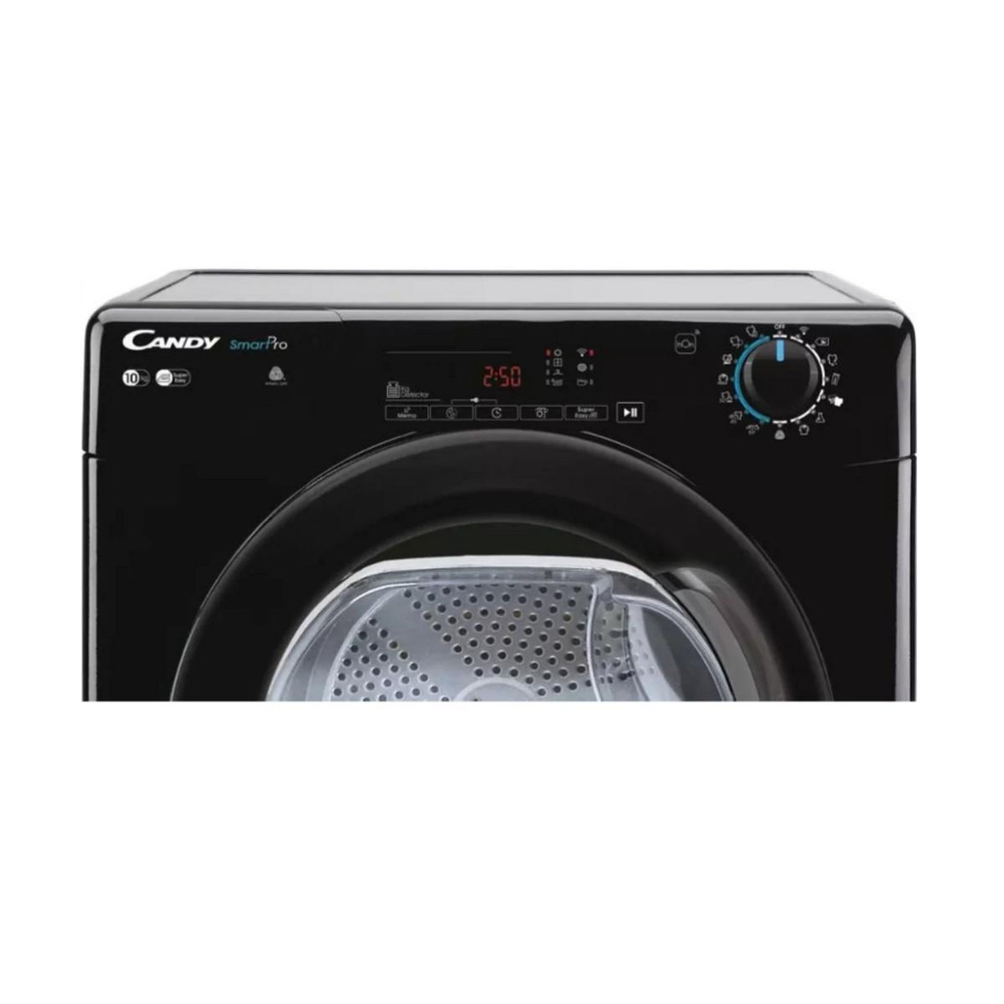 Voir la diapositive 3 : Candy Sèche-linge pompe à condensation 60cm 10kg noir - csoec10tbgb-s