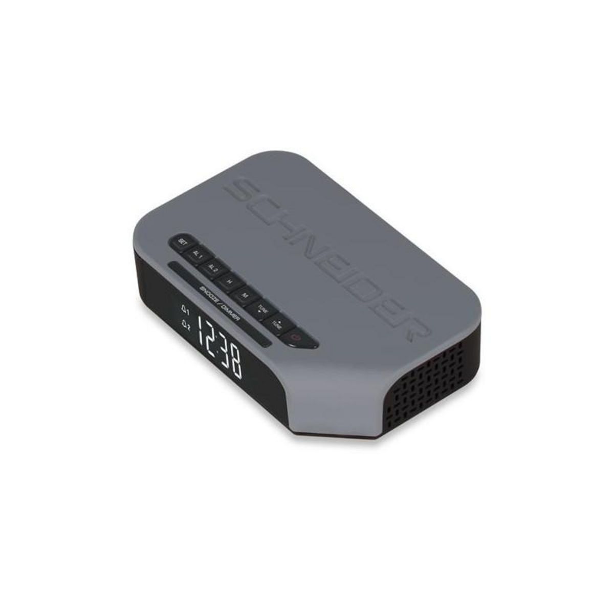 SCHNEIDER RADIO REVEIL VIVA GRIS SCHNEIDER Code douanier 8527921000 Origine China SCHNEIDER - SC310G
