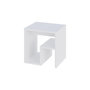 Voir la diapositive 1 : Habitat et Jardin table d'appoint en bois  Bon  40 x 35 x 40 cm - Blanc